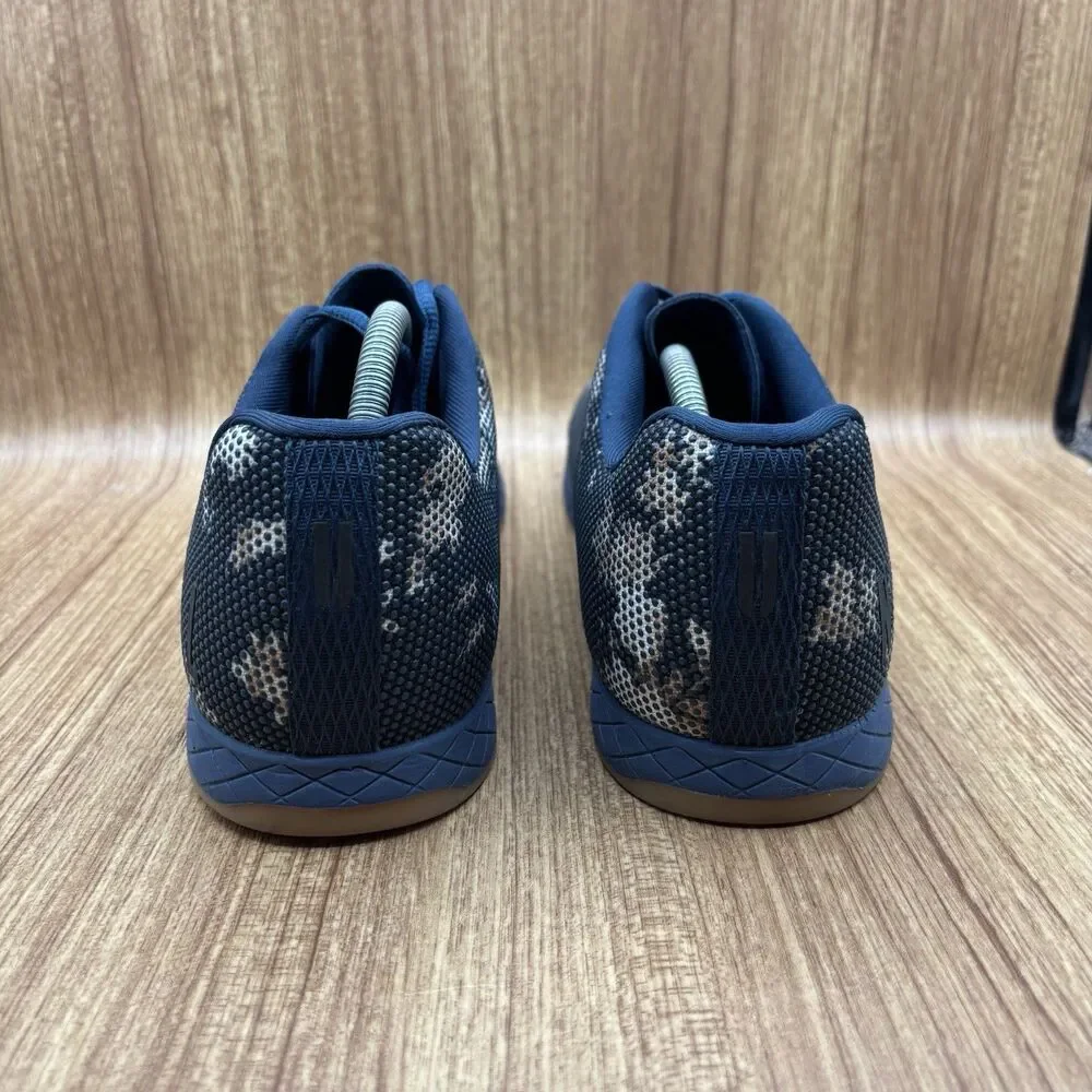 NOBULL Trainer SuperFabric Men Size 12.5 EU‎ 47 Navy Blue Floral Print Sneaker